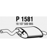 FENNO STEEL - P1581 - Глушитель BMW E39 2.2-3.0 96-03